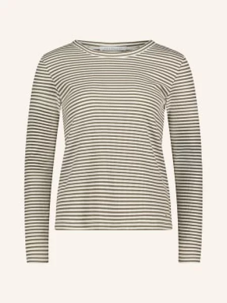 Betty&Co Koszulka Z Długim Rękawem Z Brokatową Przędzą gruen