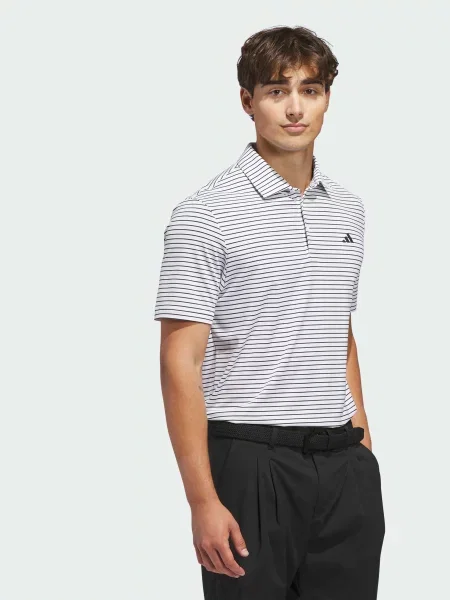 Поло adidas комбінований верх білий