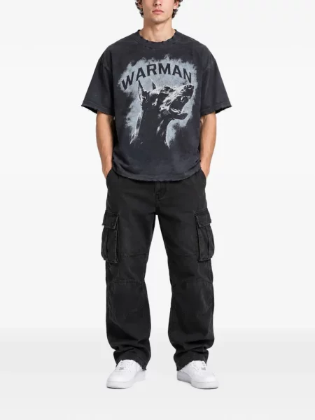 Tricou Warman zdrențuiți negru