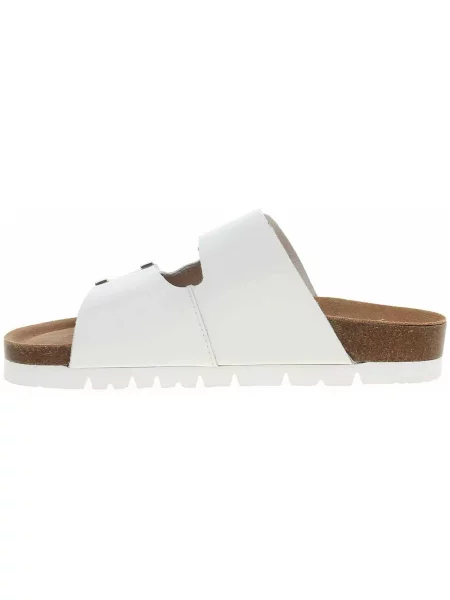 Pantofle Marco Tozzi bílé