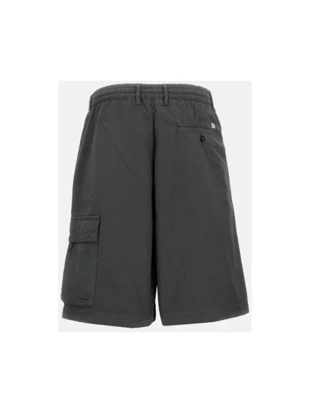 C.P. Company Szorty Mężczyzna L Len Lens Cargo Shorts szary