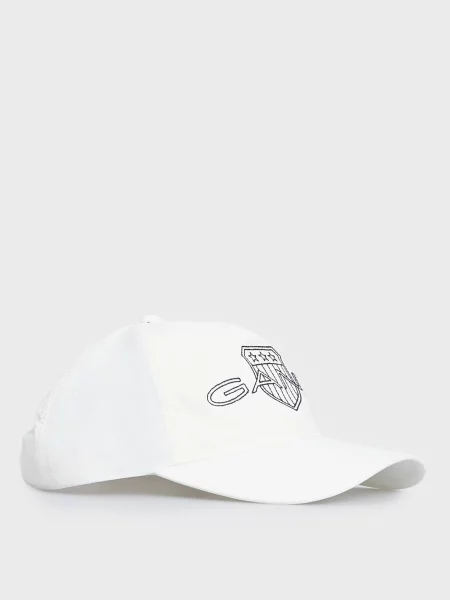 Кепка Gant біла