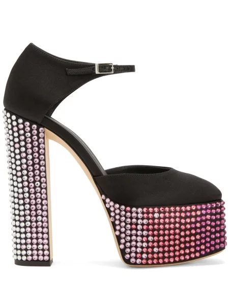 Pantofi cu toc Giuseppe Zanotti negru
