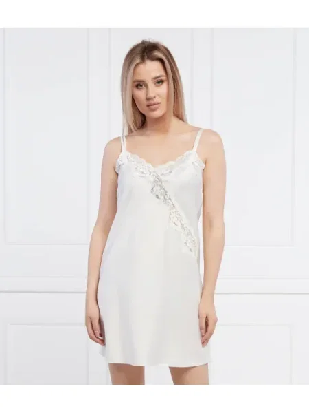 LAUREN RALPH LAUREN Cămașă de noapte | Relaxed fit alb
