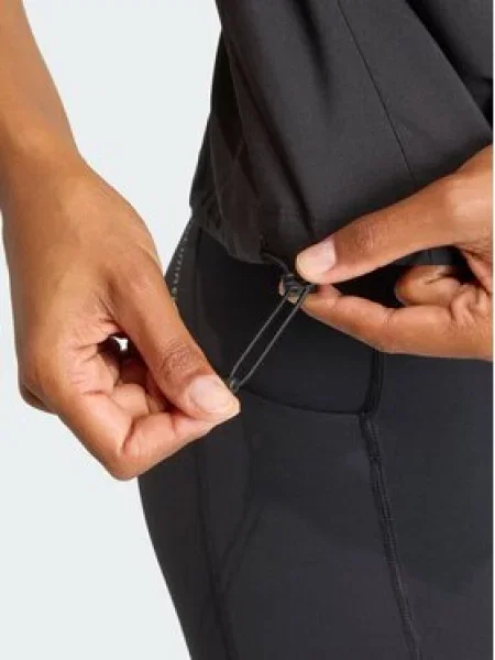 ADIDAS PERFORMANCE Sportski prsluk Running Essentials / bijela crna