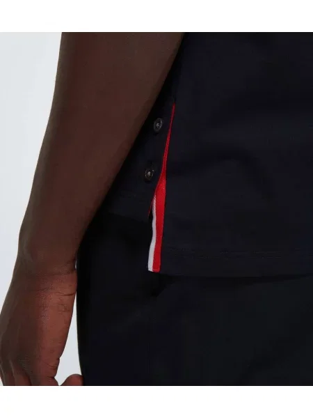 Tricou Thom Browne scurt albastru