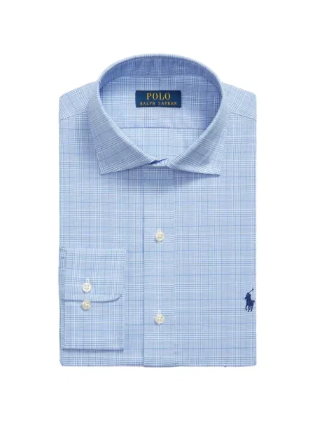 Τέντωμα καρό κιλότα Polo Ralph Lauren με κέντημα πράσινο