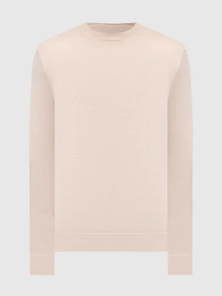 Шелковый свитер Stefano Ricci бежевый