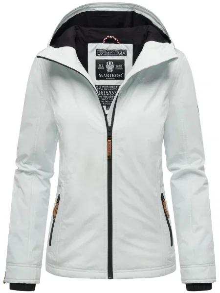 MARIKOO Prehodna jakna Brombeere pastelno modra