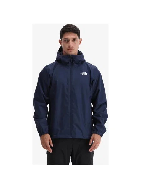 Lekka kurtka The North Face Quest DryVent Granatowo-biała z logo S biała