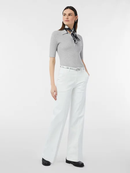 Comma casual identity Svetr melír šedý