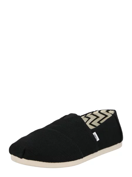 TOMS Slip On cipele ALPARGATA CLASSIC' crna