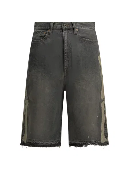 Pantaloni scurți Kapital negru