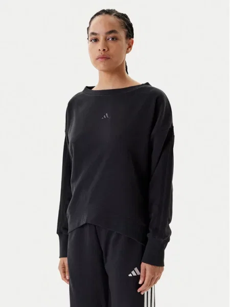 Adidas Mikina Seasonal Essentials černá
