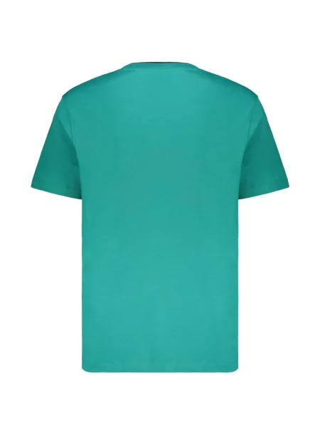 Tricou Paul & Shark cu decolteu rotund verde