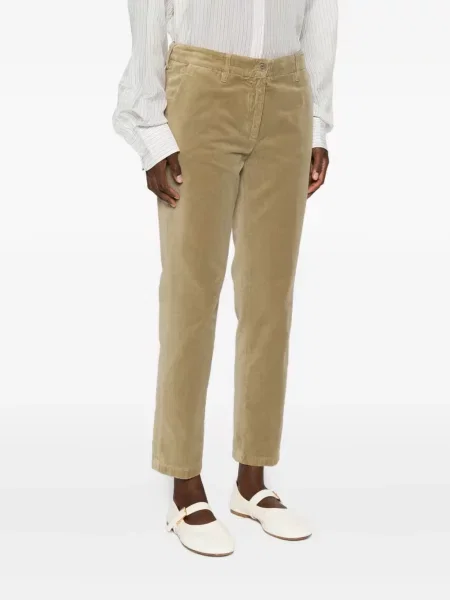 Pantaloni Aspesi de catifea cord verde