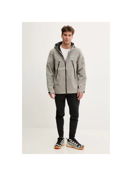 Kurtka Jack Wolfskin szara