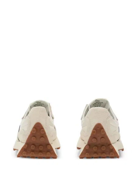 Sneakers New Balance 327 από διχτυωτό με αυτόγραφο μαύρο