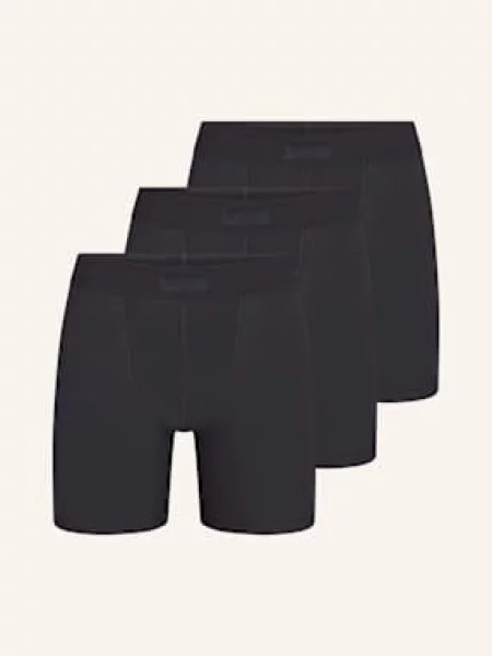 Skims Bokserki Skims Cotton 3 Szt. schwarz czarne