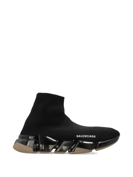 Chiloți Balenciaga slip-on cu autograf negru