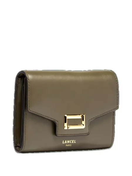 Portofel Lancel din piele verde