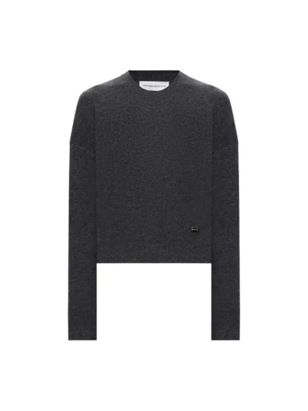 Sweter Victoria Beckham szary