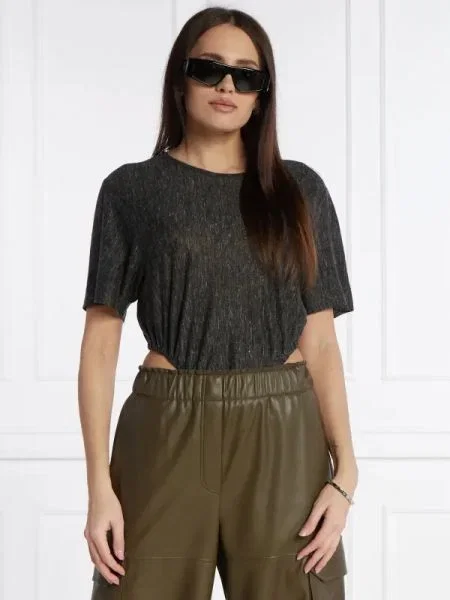 Pinko Len body BABEL | Cropped Fit fekete