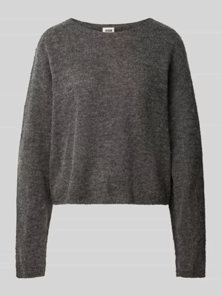 Sweter z dzianiny z mieszanki wełny z domieszką alpaki model IMENY' Drykorn