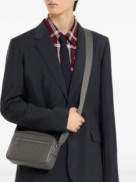 Geantă Gucci din piele gri