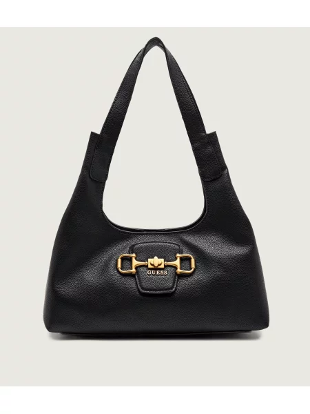Geanta hobo Guess negru