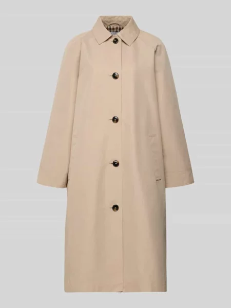 Taliowany trencz z wzorem wewnątrz Jake*s Collection