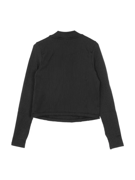 Długi top sportowy Nike z długim rękawem czarny