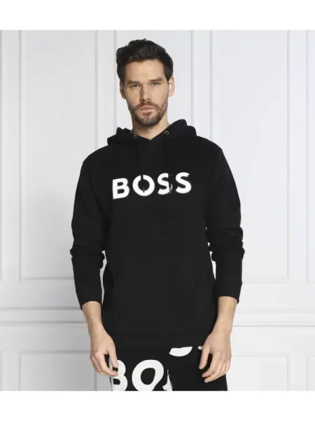 BOSS ORANGE Hanorac Welogox negru