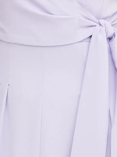 Rochie midi Patrizia Pepe până la genunchi de costum violet