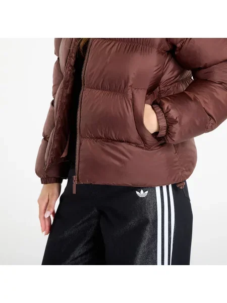 Яке adidas Originals Short Puffer кафяво