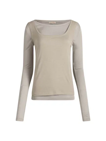 Top Fruity Booty z długim rękawem szary