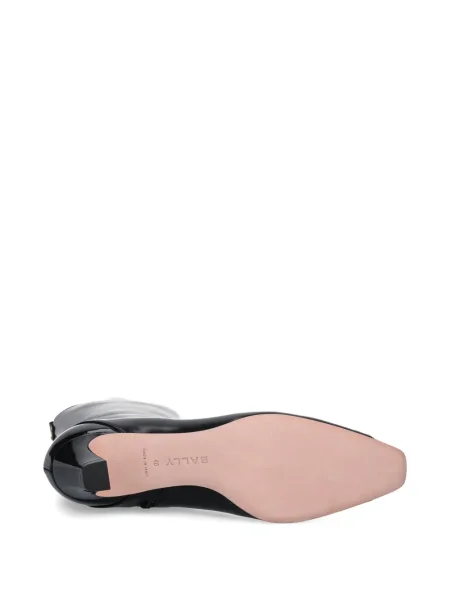 Botine Bally din piele negru