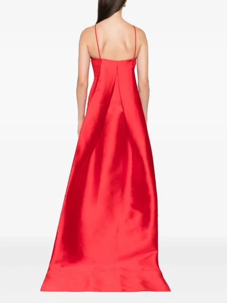 Rochie Solace London cu gât halter de costum roșu