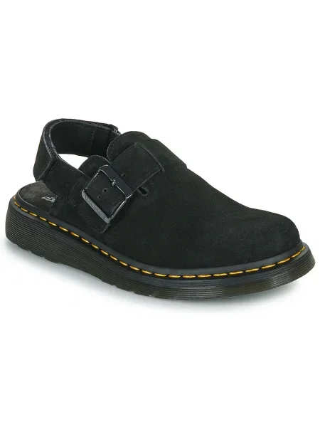 Pantofi Dr. Martens din piele de căprioară negru