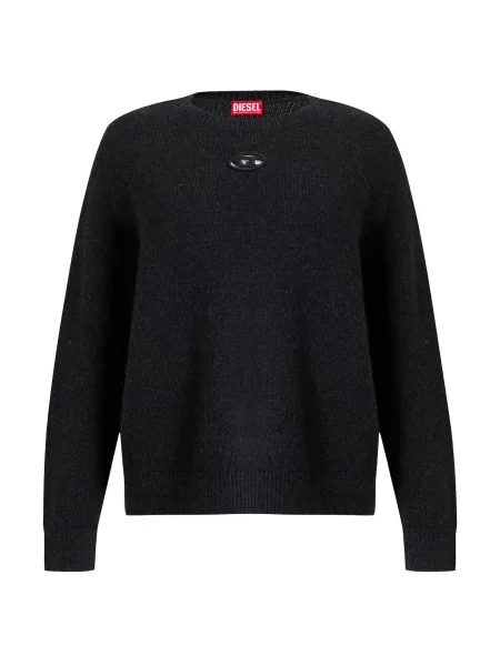 DIESEL Pulover M-AREETA metalic gri