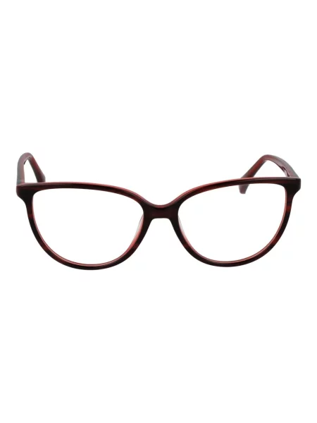 Okulary przeciwsłoneczne Max Mara eleganckie czerwone