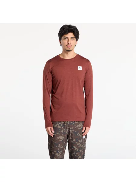 Majica z dolgimi rokavi Saysky rdeča