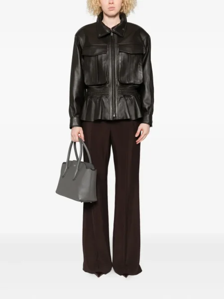 Pantaloni Tom Ford cu cordon maro