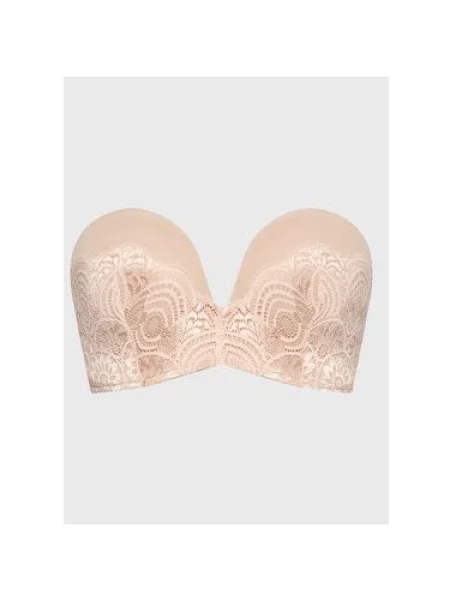 Wonderbra Бюстгальтер бардотка бежевий