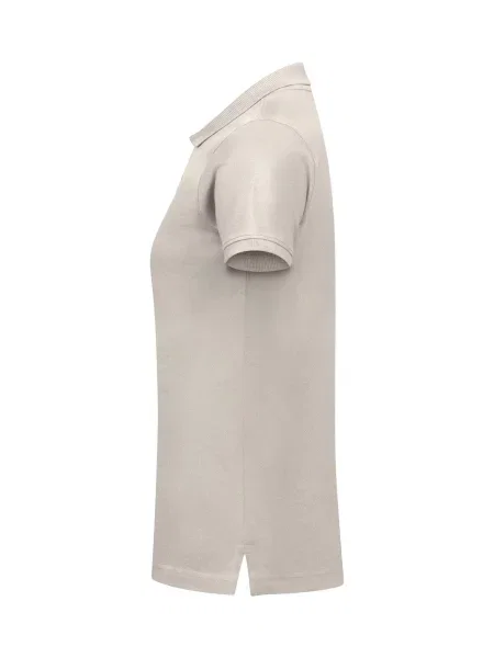 Clique Classic Marion S/S Polo – nowoczesne dopasowanie – Stone beżowa