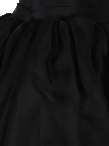 Fustă Ermanno Scervino din organza negru