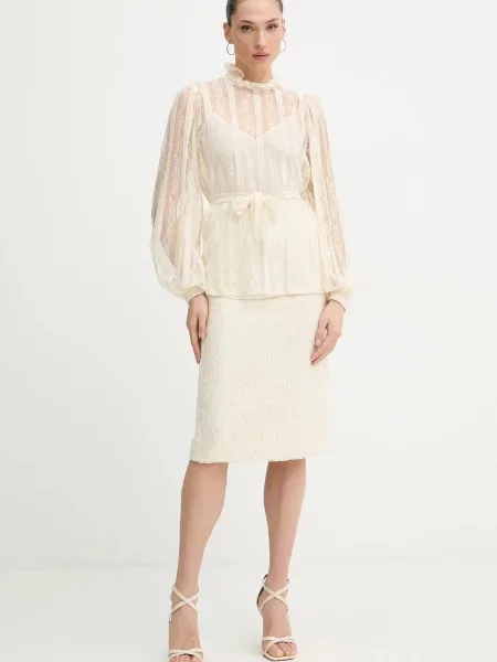 Twinset spódnica beżowa