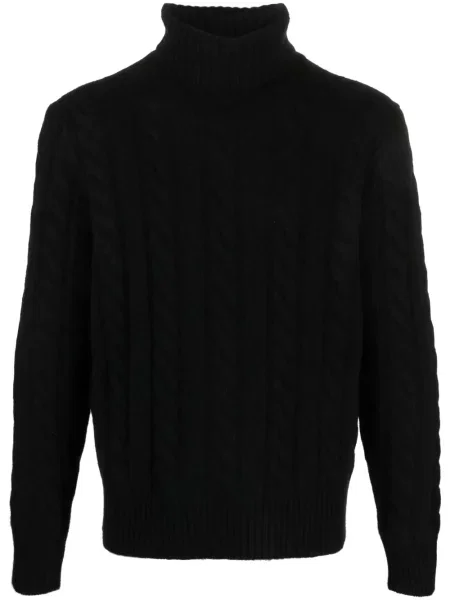 Kostkovaný reverzibilní svetr Polo Ralph Lauren s aplikacemi šedý