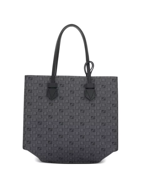 Geantă shopper Moreau din piele negru