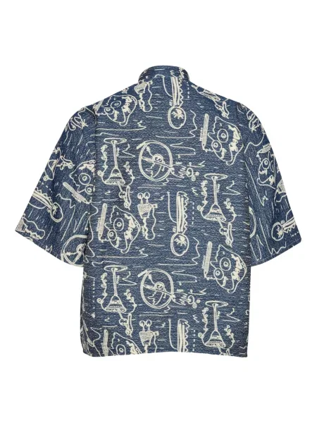 Tricou Henrik Vibskov albastru